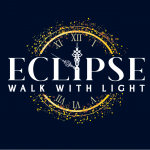 Eclipse Walk with Light Logo BLUE